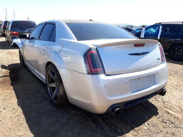 2C3CCAFJ9CH800455 - 2012 CHRYSLER 300 SRT-8 SILVER photo 3