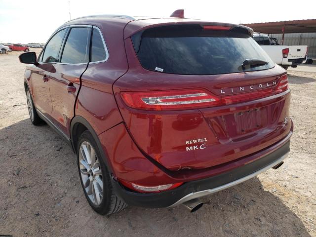 5LMCJ1A94FUJ24103 - 2015 LINCOLN MKC BURGUNDY photo 3