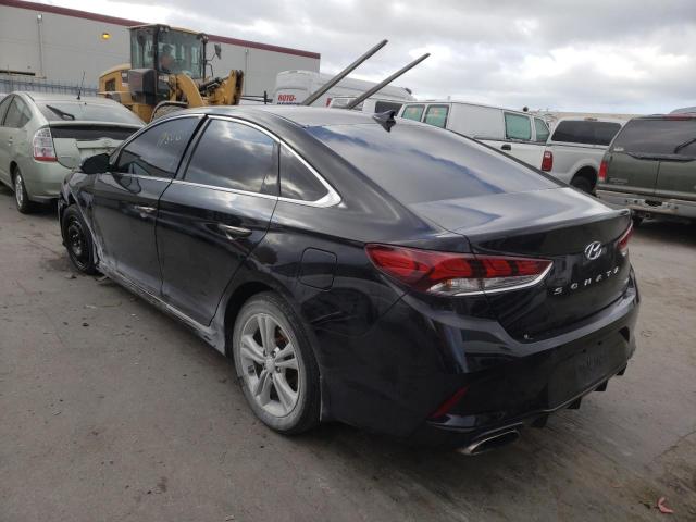 5NPE34AFXKH775855 - 2019 HYUNDAI SONATA LIM BLACK photo 3