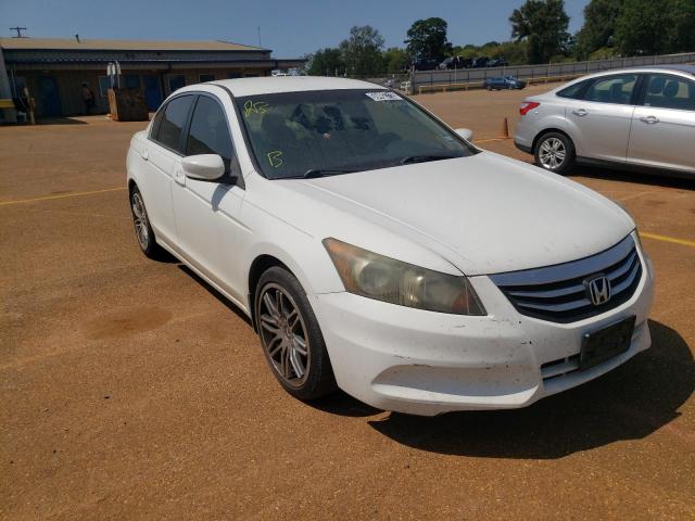 1HGCP2F35BA051417 - 2011 HONDA ACCORD LX WHITE photo 1