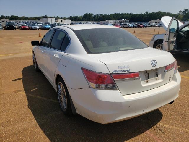 1HGCP2F35BA051417 - 2011 HONDA ACCORD LX WHITE photo 3