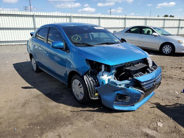 ML32FUFJ5NHF02497 - 2022 MITSUBISHI MIRAGE G4 BLUE photo 1