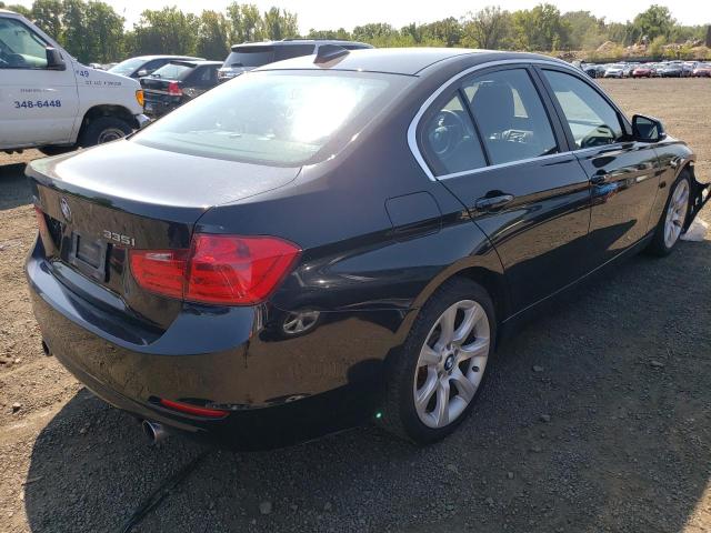WBA3B9G55FNR94649 - 2015 BMW 335 XI BLACK photo 4