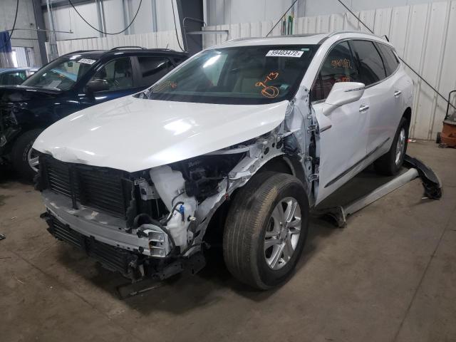 5GAEVAKW0KJ160537 - 2019 BUICK ENCLAVE ES WHITE photo 2