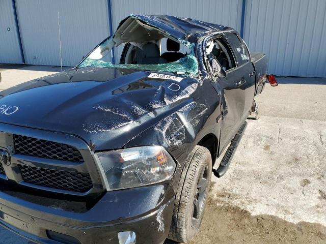 1C6RR6GT4JS211117 - 2018 RAM 1500 SLT BLACK photo 9