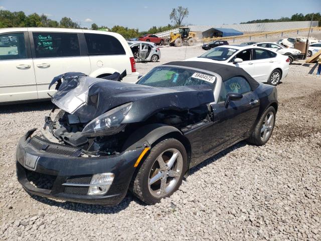 1G8MB35B98Y131300 - 2008 SATURN SKY BLACK photo 2