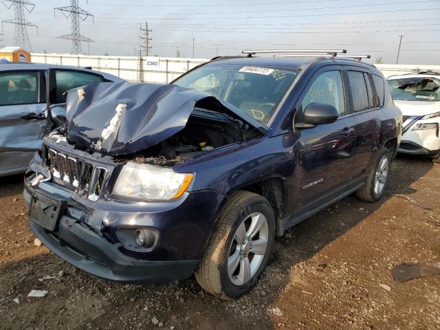 1C4NJDBB6CD638744 - 2012 JEEP COMPASS SP BLUE photo 2