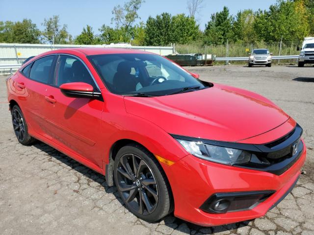 2HGFC2F89KH525696 - 2019 HONDA CIVIC SPOR RED photo 1