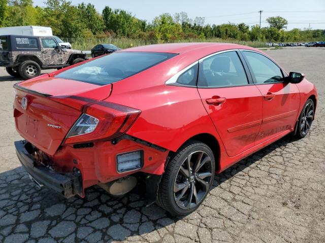 2HGFC2F89KH525696 - 2019 HONDA CIVIC SPOR RED photo 4