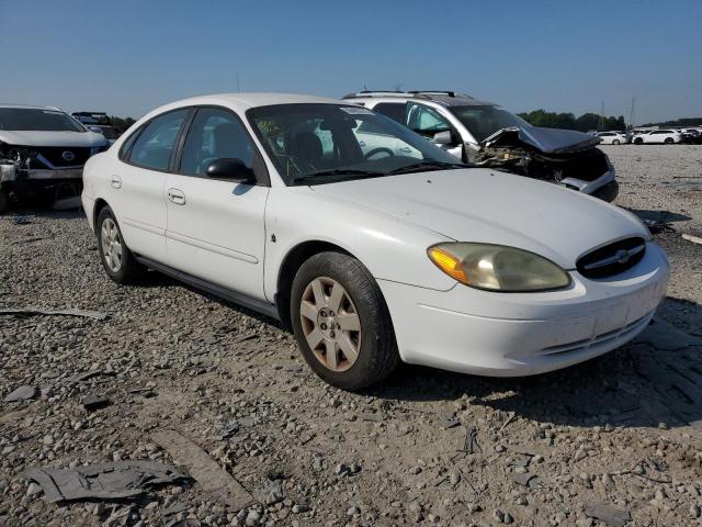 1FAFP52221A277512 - 2001 FORD TAURUS LX WHITE photo 1