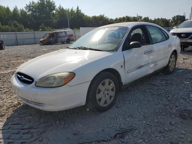 1FAFP52221A277512 - 2001 FORD TAURUS LX WHITE photo 2