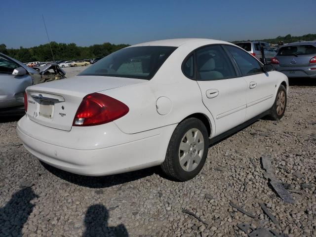 1FAFP52221A277512 - 2001 FORD TAURUS LX WHITE photo 4