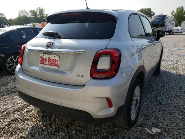 ZFBNFYA15KP770461 - 2019 FIAT 500X POP SILVER photo 4