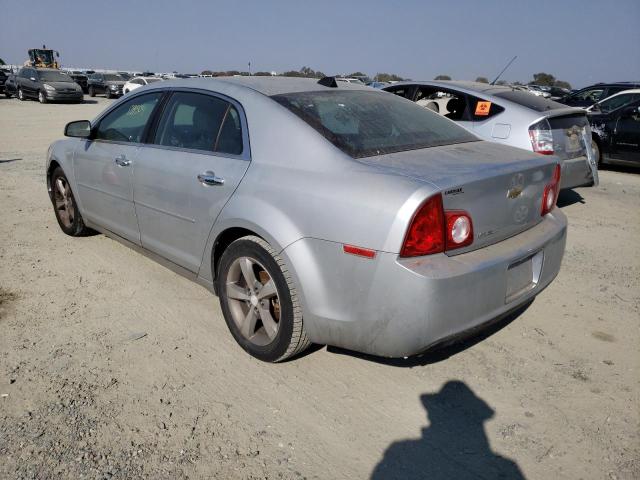 1G1ZC5E0XCF382696 - 2012 CHEVROLET MALIBU 1LT SILVER photo 3