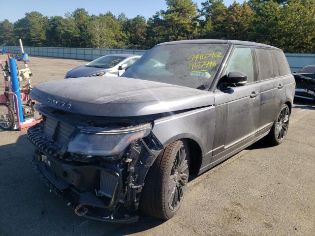 SALGS2SE4MA447498 - 2021 LAND ROVER RANGE ROVE GRAY photo 2