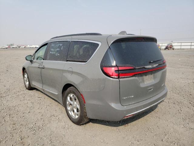 2C4RC1GG0NR114424 - 2022 CHRYSLER PACIFICA L GRAY photo 3