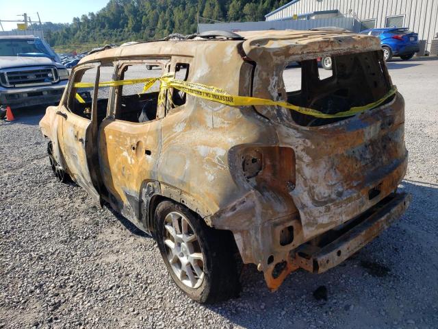 ZACNJBAB8KPK58436 - 2019 JEEP RENEGADE S BURN photo 3