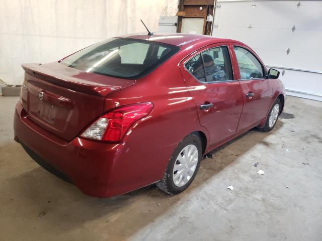 3N1CN7AP9HL825393 - 2017 NISSAN VERSA S BURGUNDY photo 4