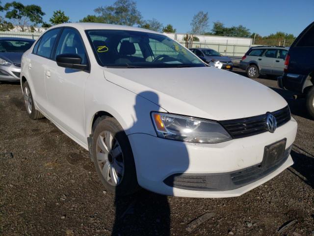 3VW1K7AJ6CM386923 - 2012 VOLKSWAGEN JETTA BASE WHITE photo 1