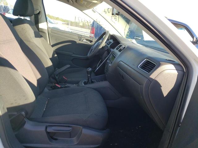 3VW1K7AJ6CM386923 - 2012 VOLKSWAGEN JETTA BASE WHITE photo 5