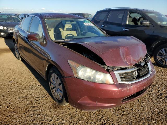 1HGCP2F35AA057412 - 2010 HONDA ACCORD LX BURGUNDY photo 1