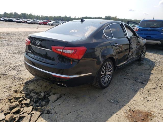 KNALN4D74E5131937 - 2014 KIA CADENZA PR BLACK photo 4