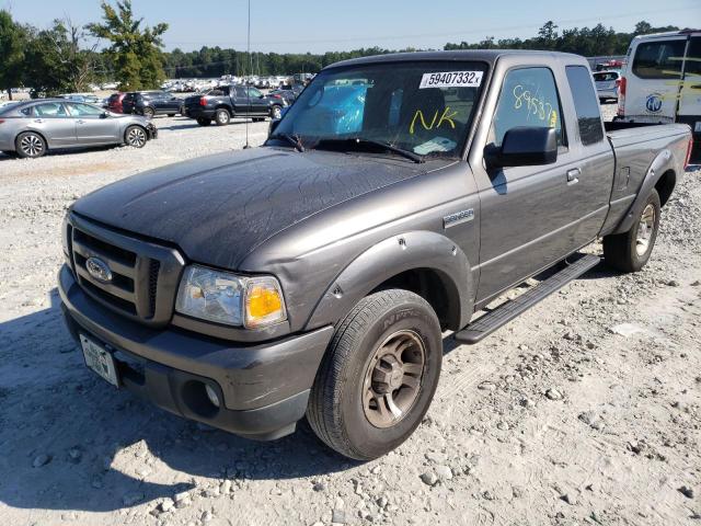 1FTKR4EE0BPB03679 - 2011 FORD RANGER SUP GRAY photo 2