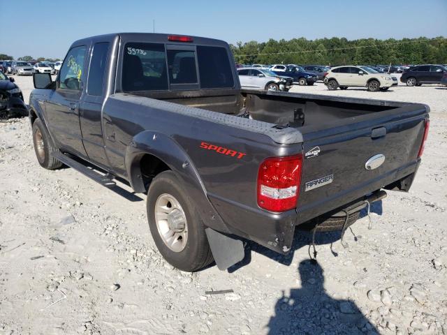 1FTKR4EE0BPB03679 - 2011 FORD RANGER SUP GRAY photo 3