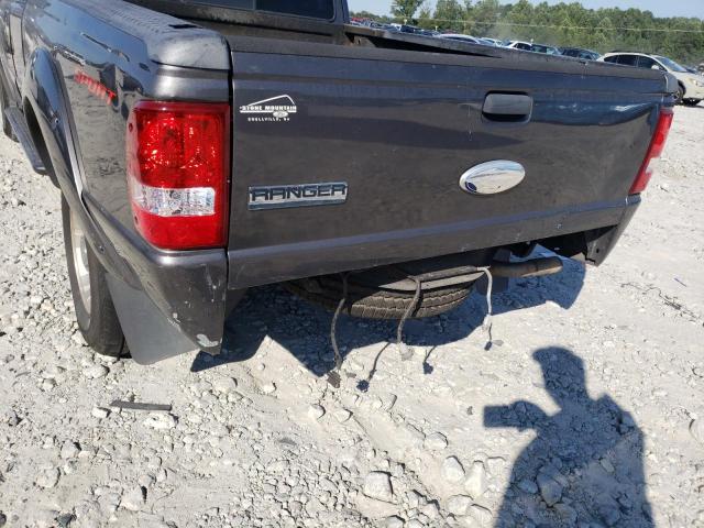 1FTKR4EE0BPB03679 - 2011 FORD RANGER SUP GRAY photo 9