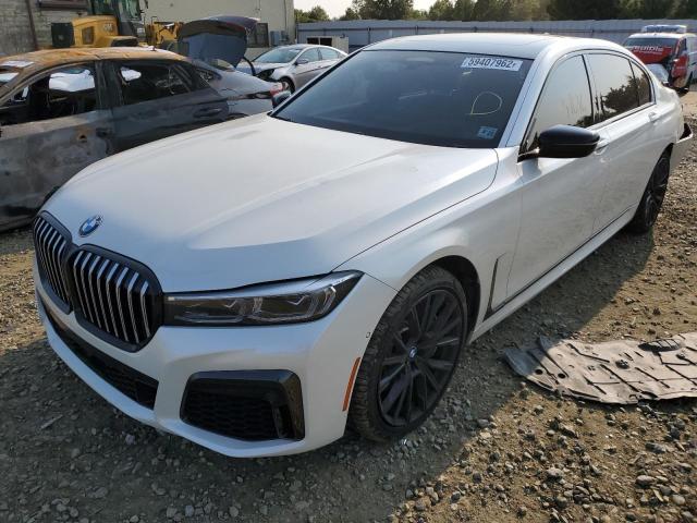 WBA7U2C00LGM26662 - 2020 BMW 750 XI WHITE photo 2