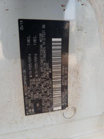 JTLZE4FE6EJ058607 - 2014 TOYOTA SCION XB 白色 照片 10