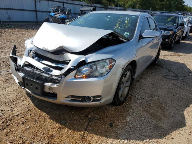 1G1ZC5EB2AF182409 - 2010 CHEVROLET MALIBU 1LT ვერცხლისფერი ფოტო 2