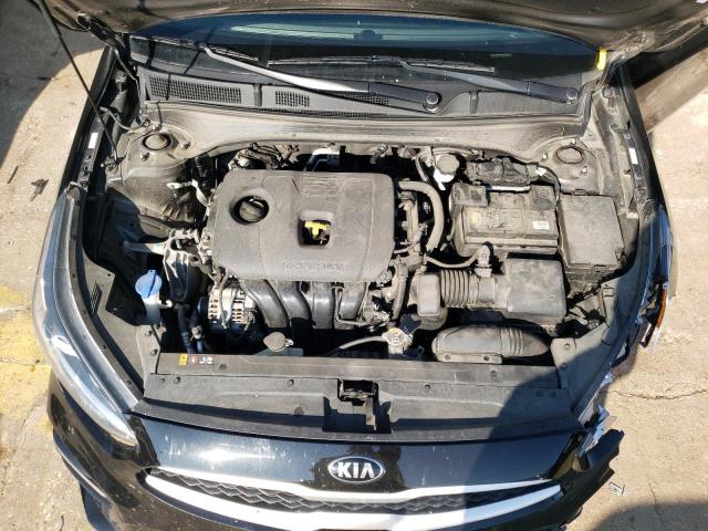 3KPF24AD6LE215844 - 2020 KIA FORTE FE BLACK photo 7