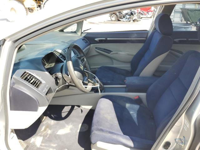 JHMFA36298S026886 - 2008 HONDA CIVIC HYBR SILVER photo 5