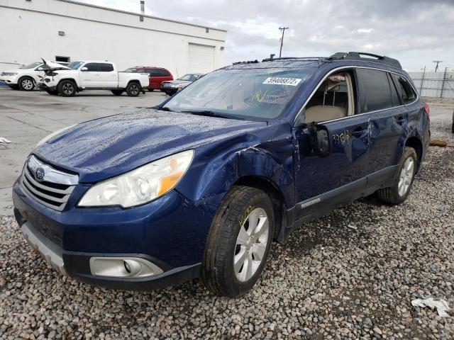 4S4BRDKC1B2388582 - 2011 SUBARU OUTBACK 3. BLUE photo 2