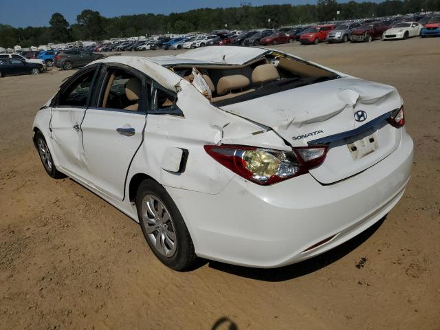 5NPEB4AC2CH460624 - 2012 HYUNDAI SONATA GLS WHITE photo 3