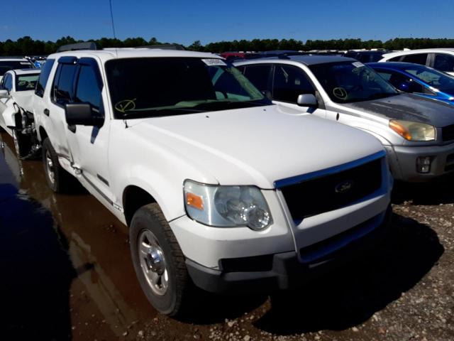 1FMEU72E36UA76238 - 2006 FORD EXPLORER X WHITE photo 1