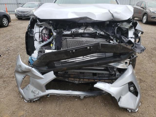 2T3A1RFV9NC302285 - 2022 TOYOTA RAV4 XLE P SILVER photo 9