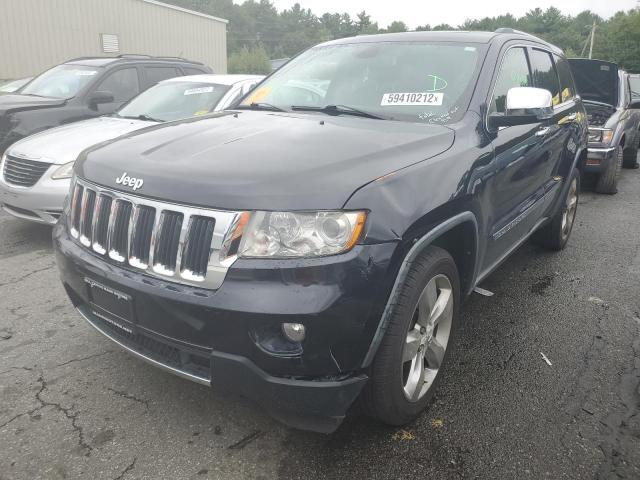 1J4RR5GG3BC612928 - 2011 JEEP GRAND CHER BLUE photo 2