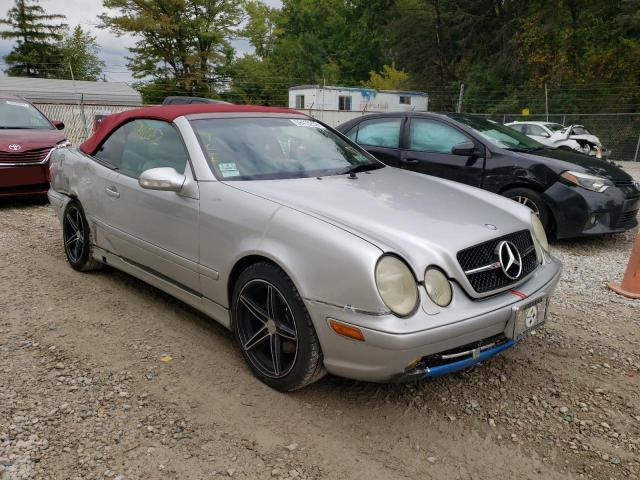 WDBLK65G83T139486 - 2003 MERCEDES-BENZ CLK 320 SILVER photo 1