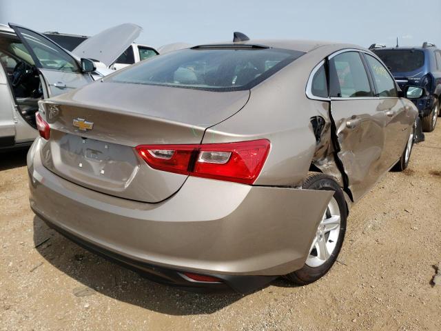 1G1ZB5ST9NF187466 - 2022 CHEVROLET MALIBU LS BEIGE photo 4