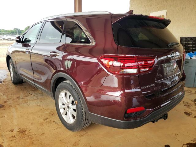 5XYPG4A35KG574732 - 2019 KIA SORENTO MAROON photo 3