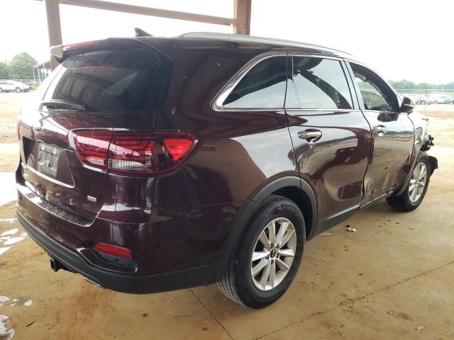 5XYPG4A35KG574732 - 2019 KIA SORENTO MAROON photo 4