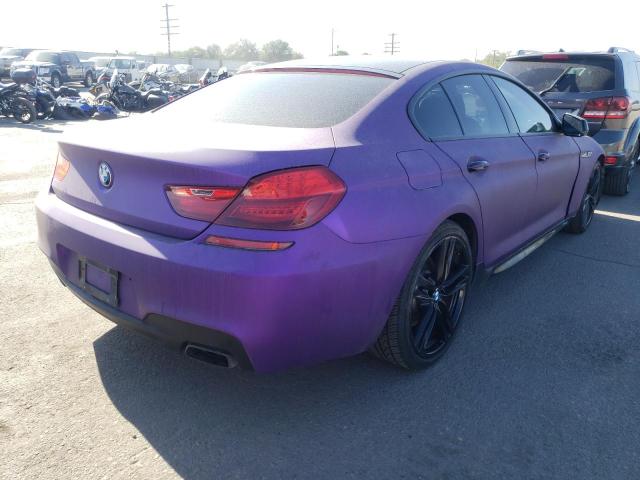 WBA6B4C53DDG67839 - 2013 BMW 650 XI PURPLE photo 4