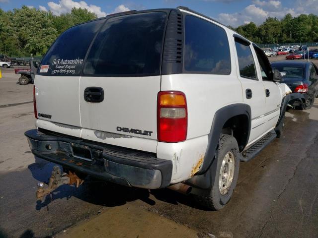 1GNEK13V93R114695 - 2003 CHEVROLET TAHOE K150 WHITE photo 4