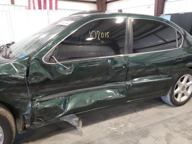 JN1CA31D8YT529254 - 2000 NISSAN MAXIMA GLE GREEN photo 9