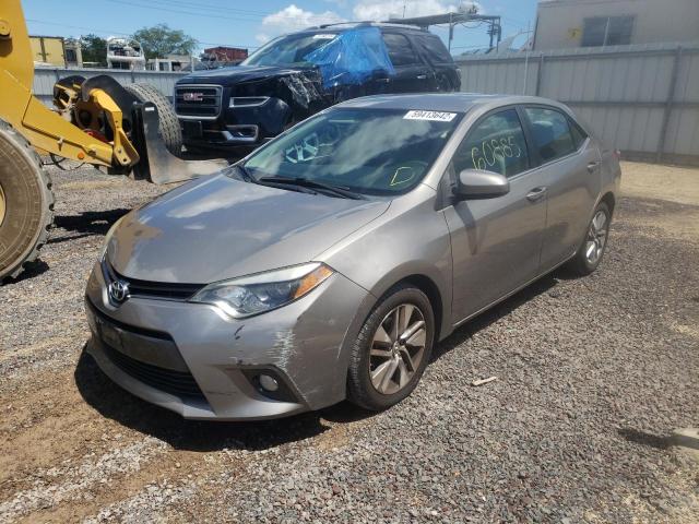 5YFBPRHE0FP314948 - 2015 TOYOTA COROLLA EC SILVER photo 2