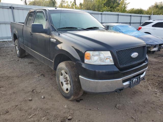 1FTPX14536NB53344 - 2006 FORD F150 BLACK photo 1