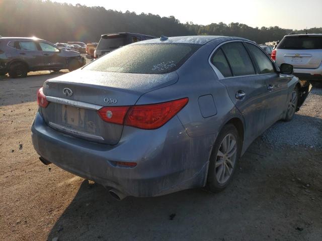 JN1EV7AP4HM732036 - 2017 INFINITI Q50 PREMIU SILVER photo 4