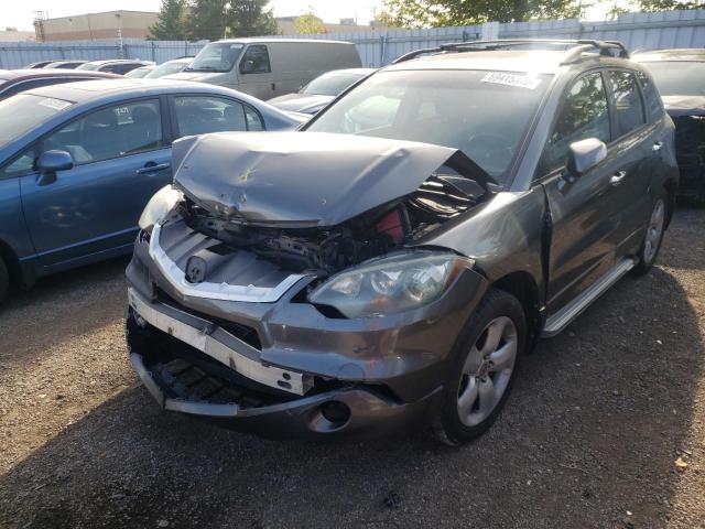 5J8TB18219A802245 - 2009 ACURA RDX GRAY photo 2